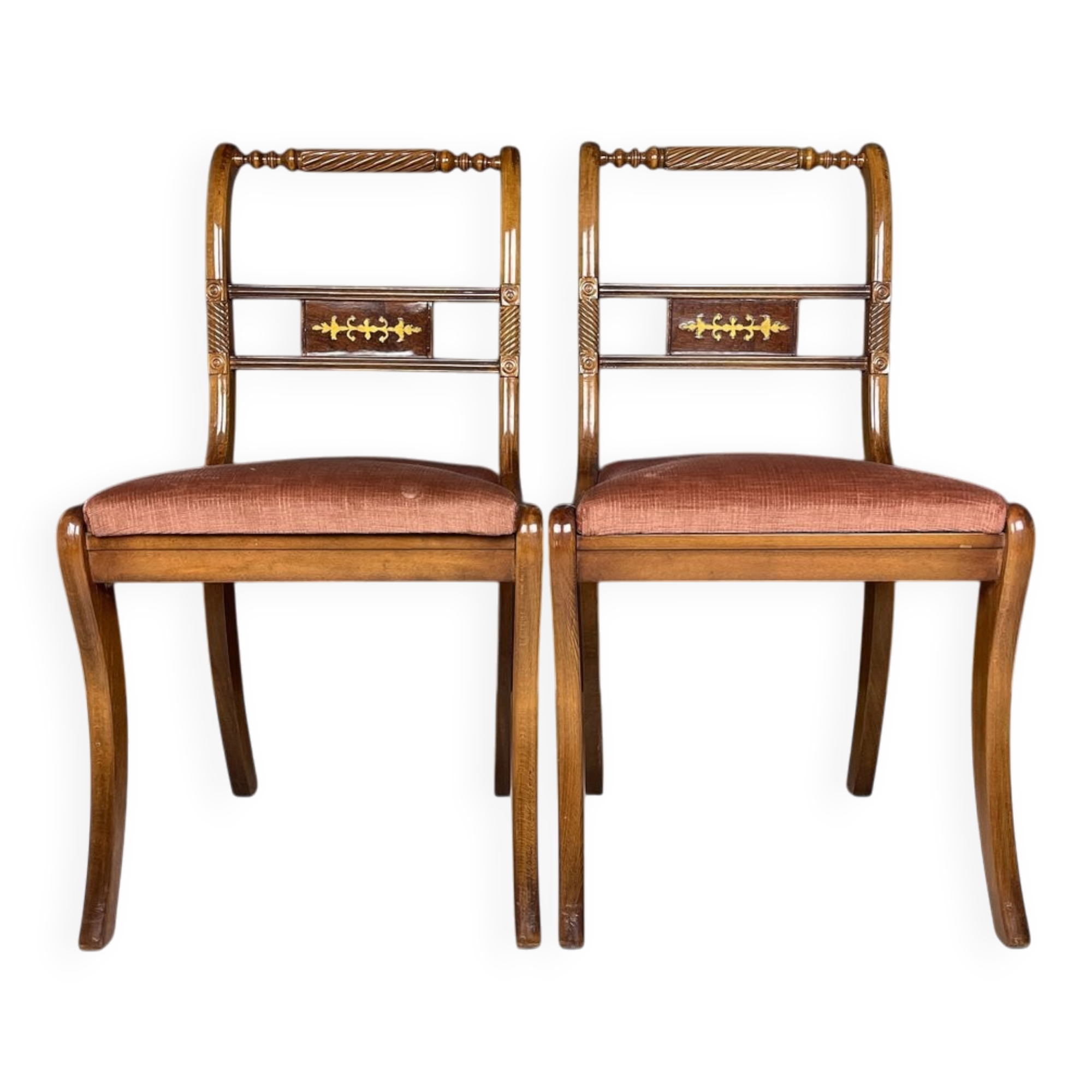 Dining chair set, Italy, 1960s