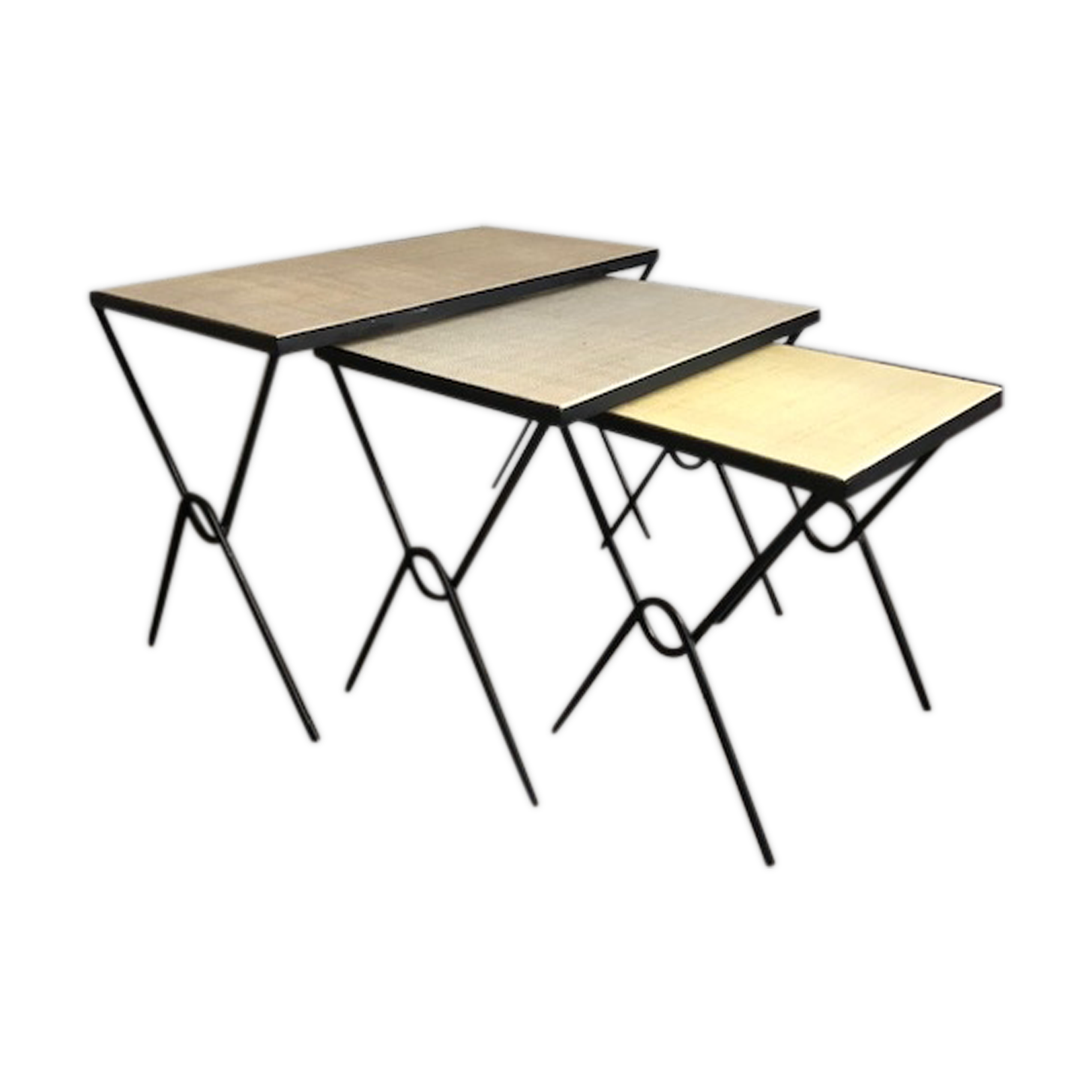 Vintage 1950 gigognes tables
