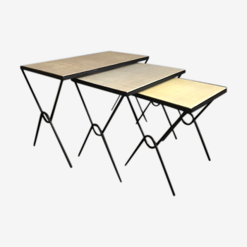 Vintage 1950 gigognes tables