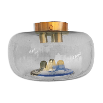 Ceiling lamp glass Raak model trianon design