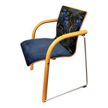 Upholstered chair, type S320, designed by W. Schneider, U. Böhme, Thonet, Germany, 1984