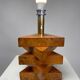 Sculptural Italian Briar Table Lamp, 1970s