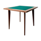 Oak Foldable Games Table - Profiled Compass Feet - Vintage 50s / 60s
