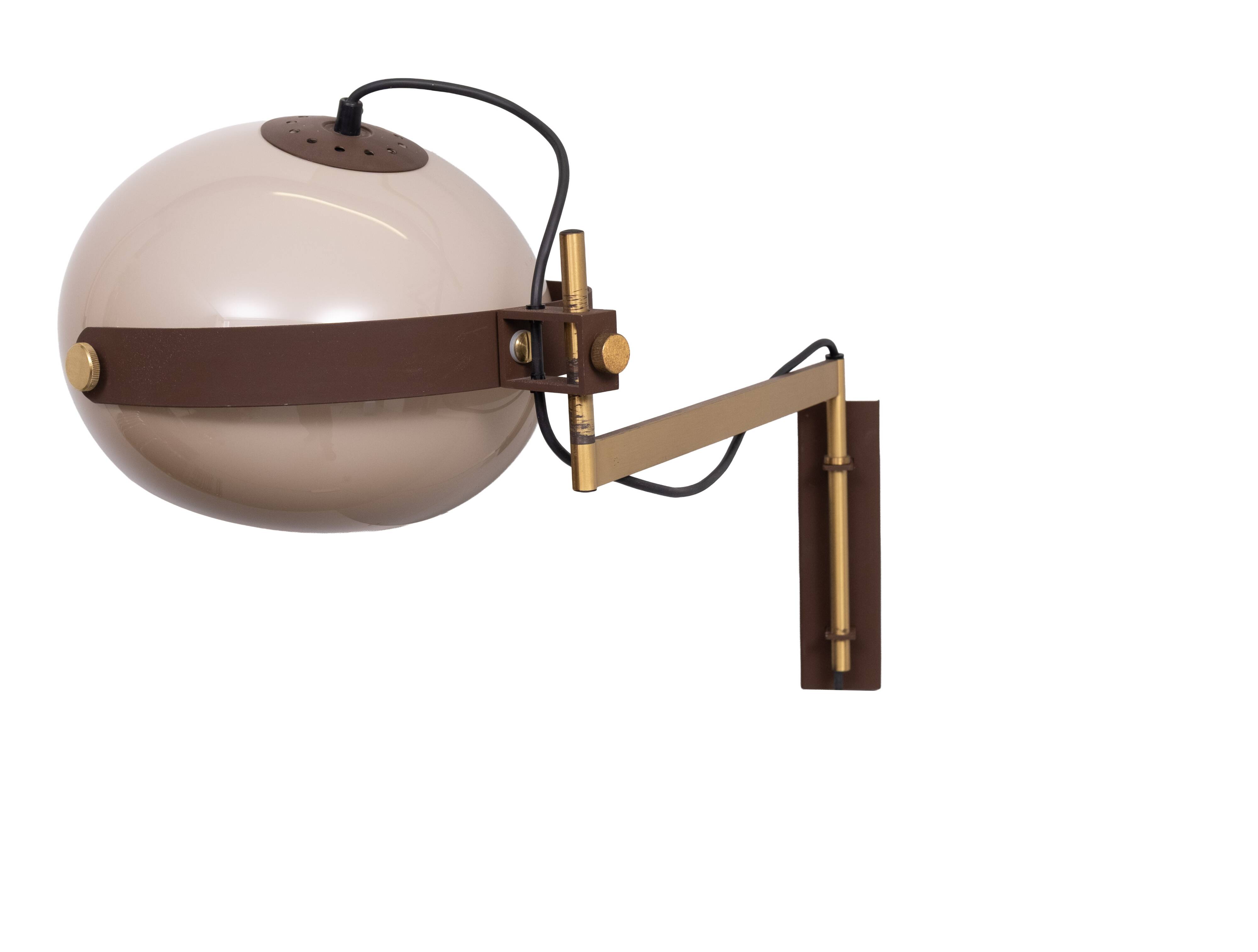 Dijkstra spring arm Wall Lamp 1970s Holland