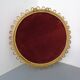 Small Filigree Italian Bamboo Mirror, 1950s