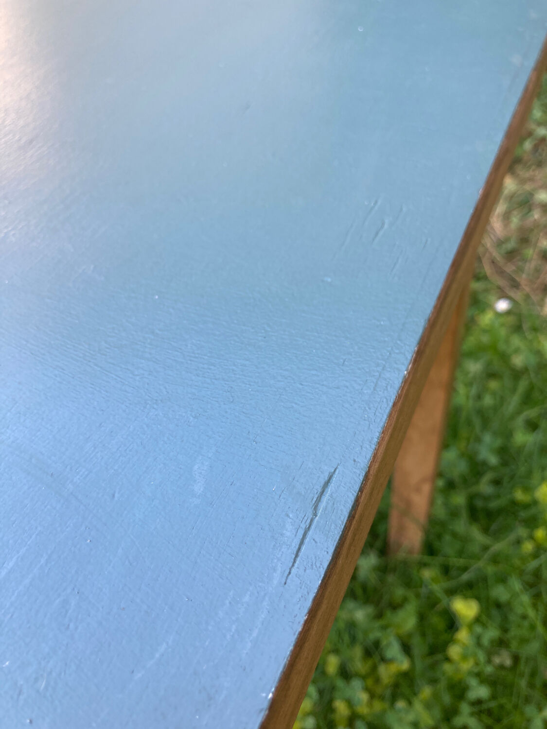 Wooden desk