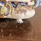 Jardinière armoriée faïence Rouen Devres chimères fin XIXe siècle