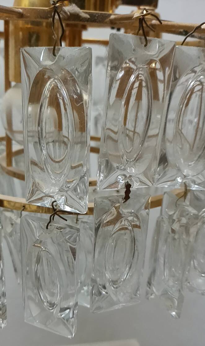 Chandelier by bakalowits & söhne, austria, 1960s