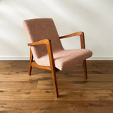Fauteuil type 300-138 Bystrzyckie Fabryki Mebli Vintage PRL années 60, 70