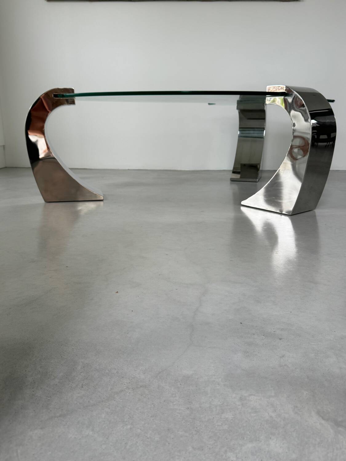 Superb postmodern Italian design coffee table from the 2000s
