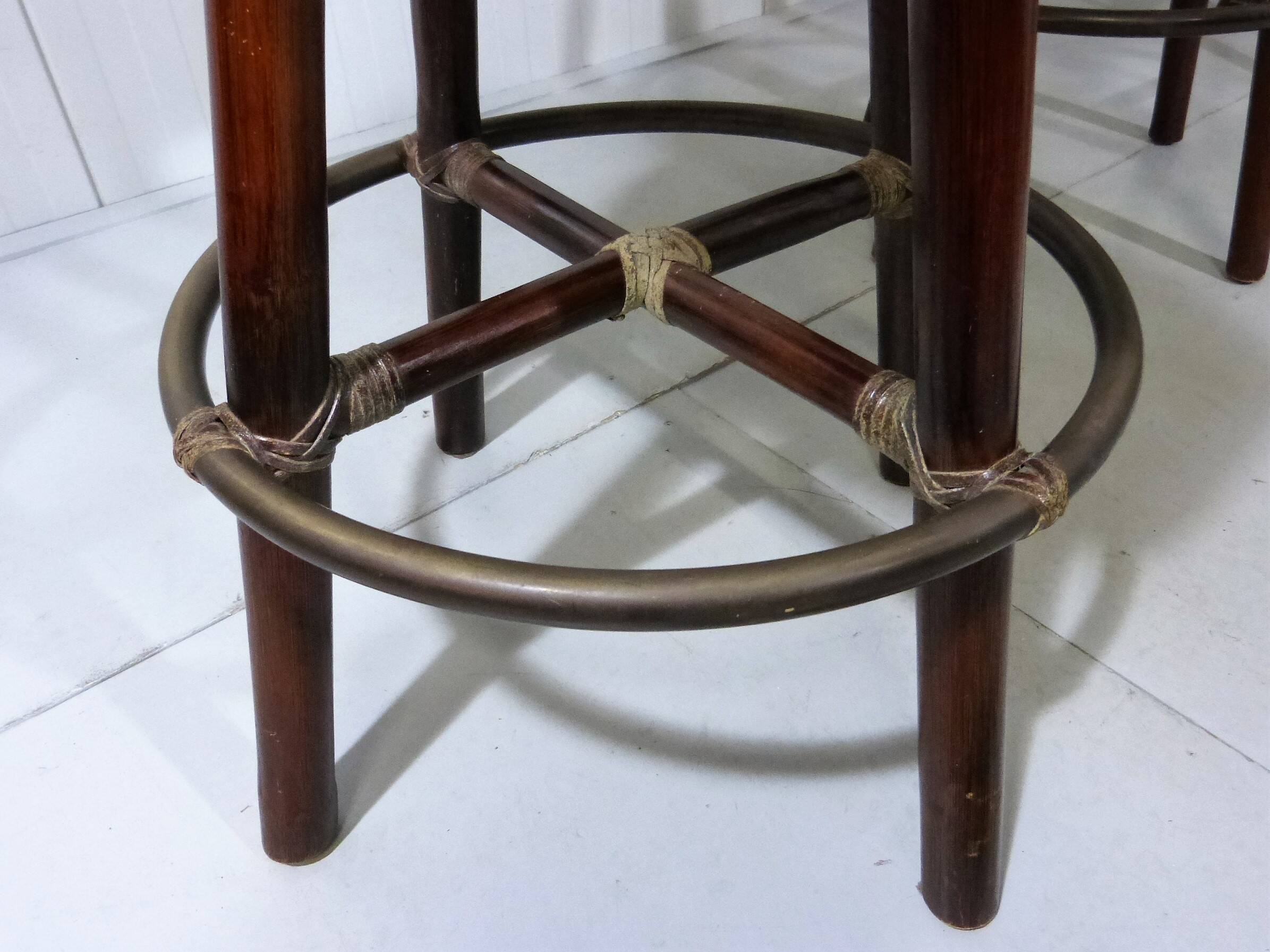Elinor McGuire bar stools Hans Kaufeld 1960s