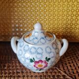 Sugar bowl, Sarreguemines earthenware factory, France