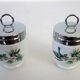 2 Royal Worcester English porcelain egg cups