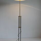 Brass floor lamp by Baulmann Leuchten Germany, 1970s.
