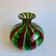 Vase en verre vénitien de Murano italien