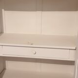 White parisian wardrobe in solid wood