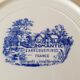 Hollow plates Sarreguemines "romantic"