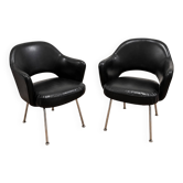 Fauteuils Conférence d’Eero Saarinen pour Knoll