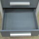 Industrial metal desk