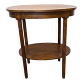 Table d'appoint ovale, années 1940