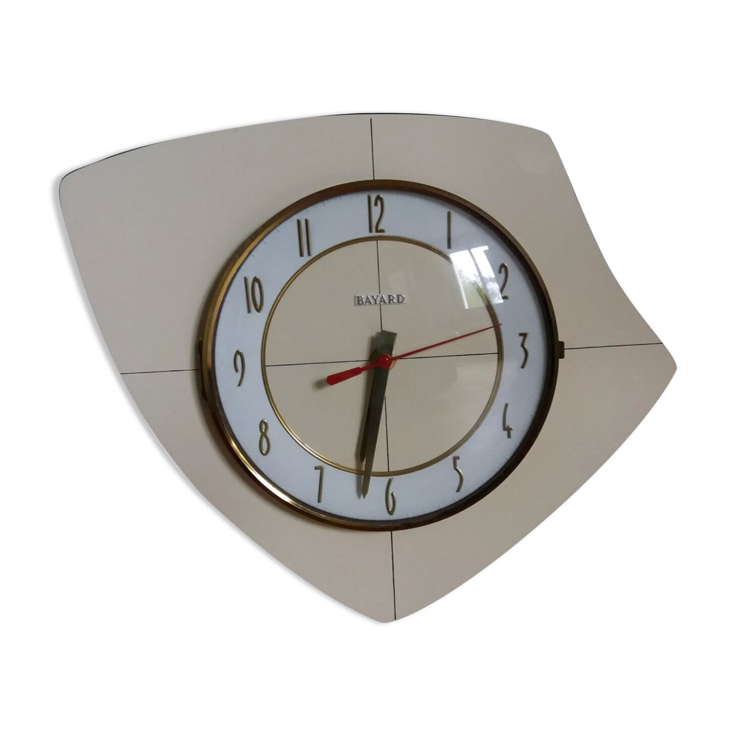 Formica Bayard wall clock