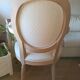 Fauteuil médaillon beige style Louis XVI très bon état