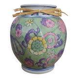 Vase boule fleural