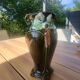 Art Nouveau vase in polychrome glazed ceramic signed De Bruyn – Fives-Li