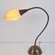 Vintage Art Deco Flex Neck Desk Lamp, 1950s