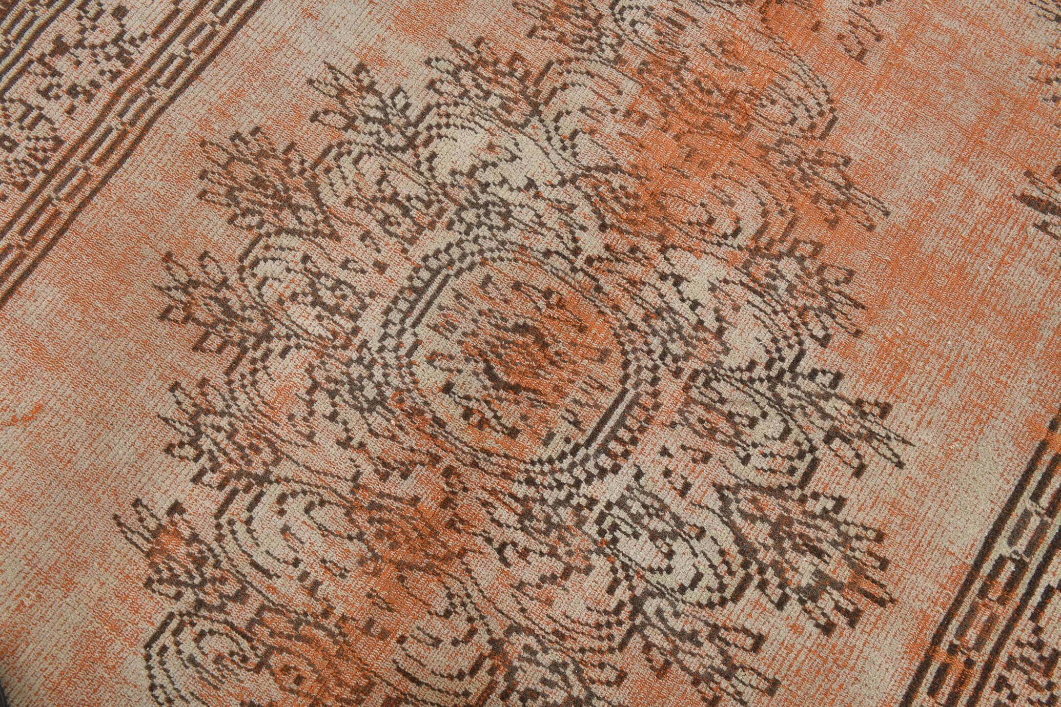 5x8 classic turkish vintage rug, 5x8 vintage rug, 263x163cm