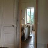 Antique mirror stripped 220x67cm