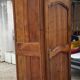 Bonnetière Louis XV in solid cherry tree chevillé nineteenth century (delivery possible)
