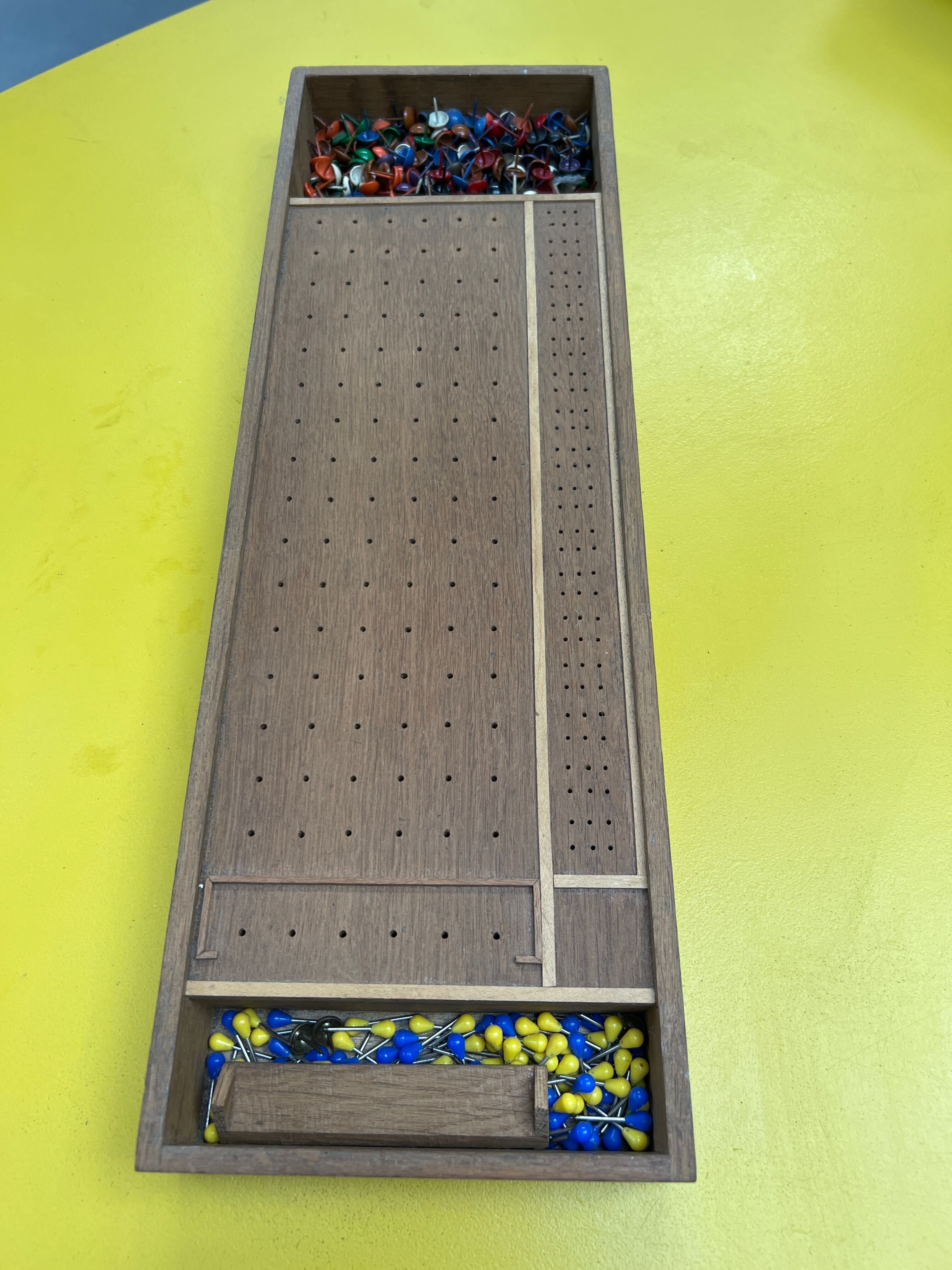 Rare, vintage Master Mind wood game