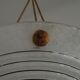 French Vintage Art Deco Style Hanging Ceiling Light – Clichy Glass Shade