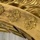 Mirror 212x101 cm empire era early nineteenth, gilding with gold leaf very good condition