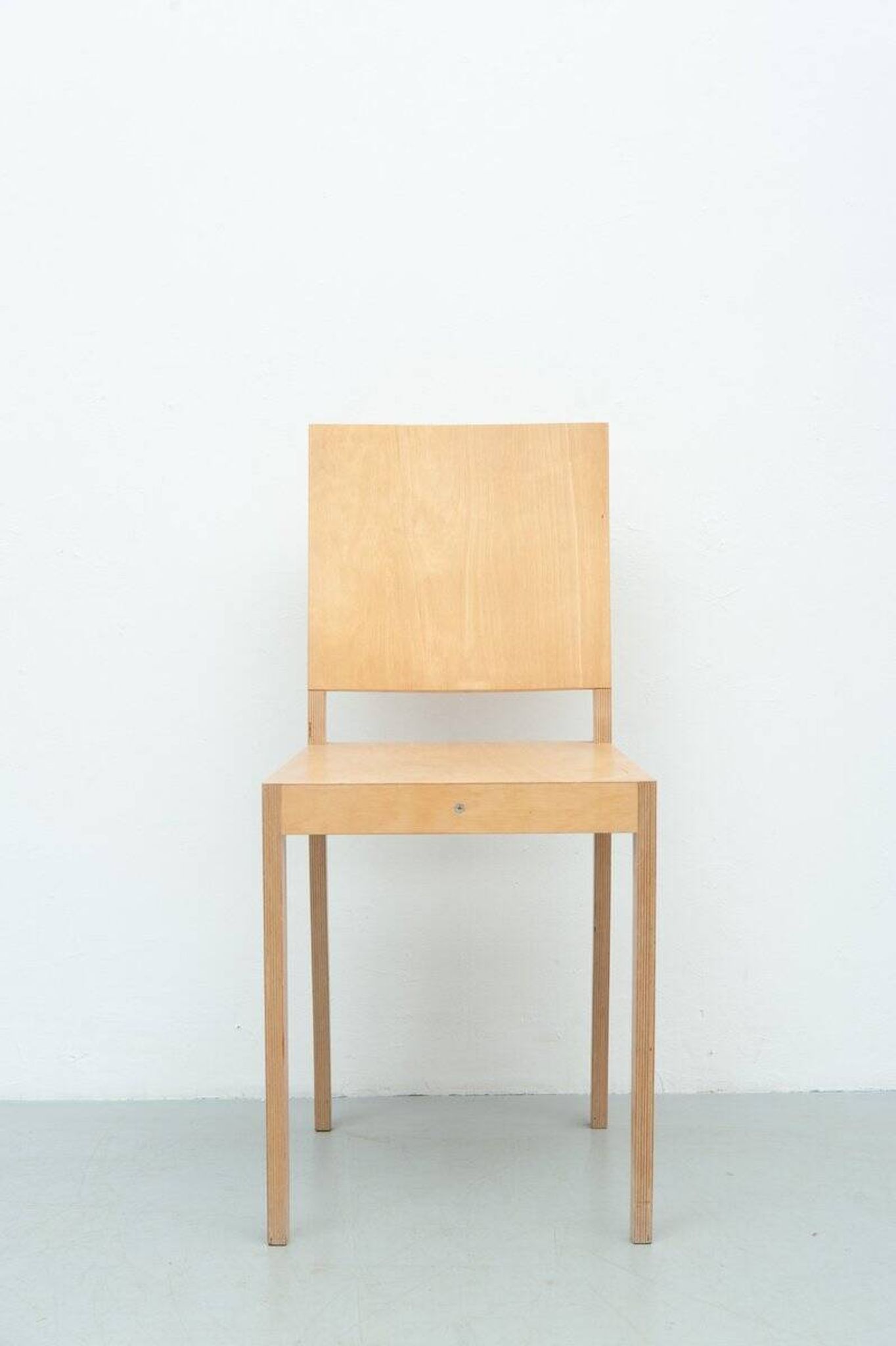Chaise en contreplaqué par Jasper Morrison pour Vitra, années 1980.