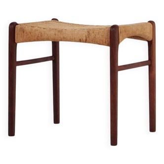 Repose-pieds en palissandre, design danois, années 1970, production : Danemark