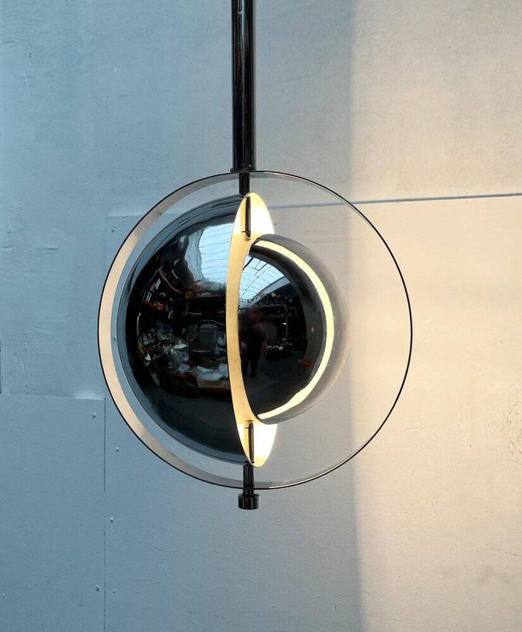 Suspenion Eclipse Chrome Milieu du Siècle Espace Années 1960
