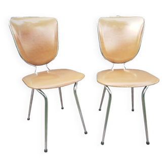 Paire de chaises vintage Soudexvinyle