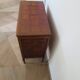 Art Deco chest of drawers - 4 drawers - locks - checkered wood veneer top - 50s