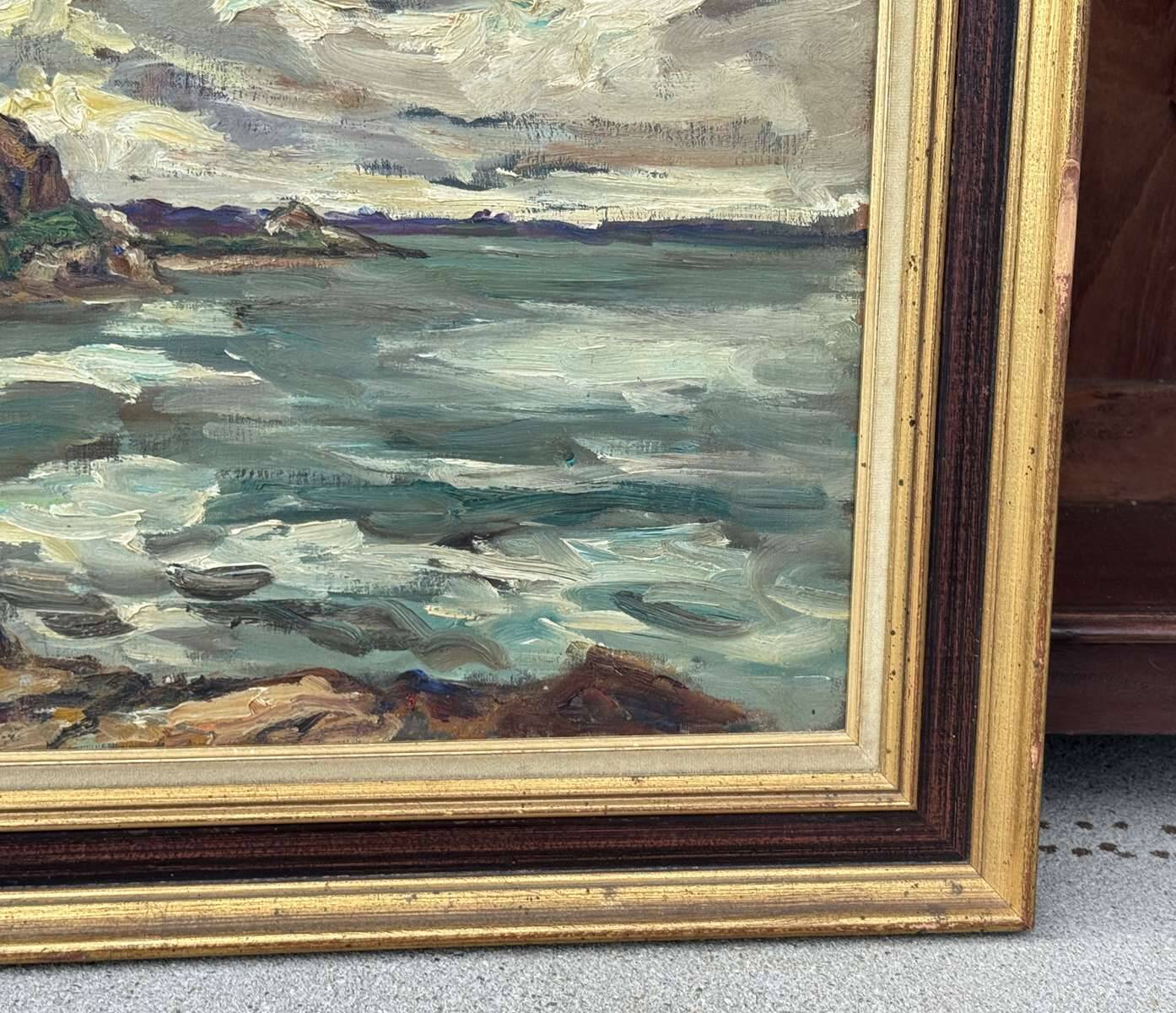 Oil on canvas signed Robert Leparmentier (1893-1975)