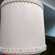 Minimalist turned wood lamp