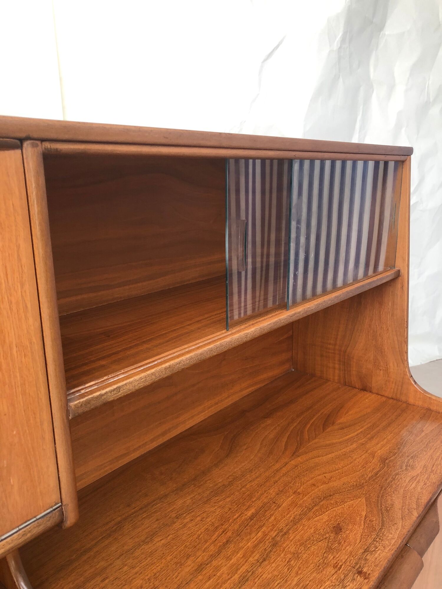 Vtg Mid Century Teak Sutcliffe of Todmorden Highboard Sideboard Danish Design