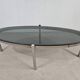 Table basse vintage ovale - Design 70