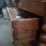19th century sideboard with two doors and drawers