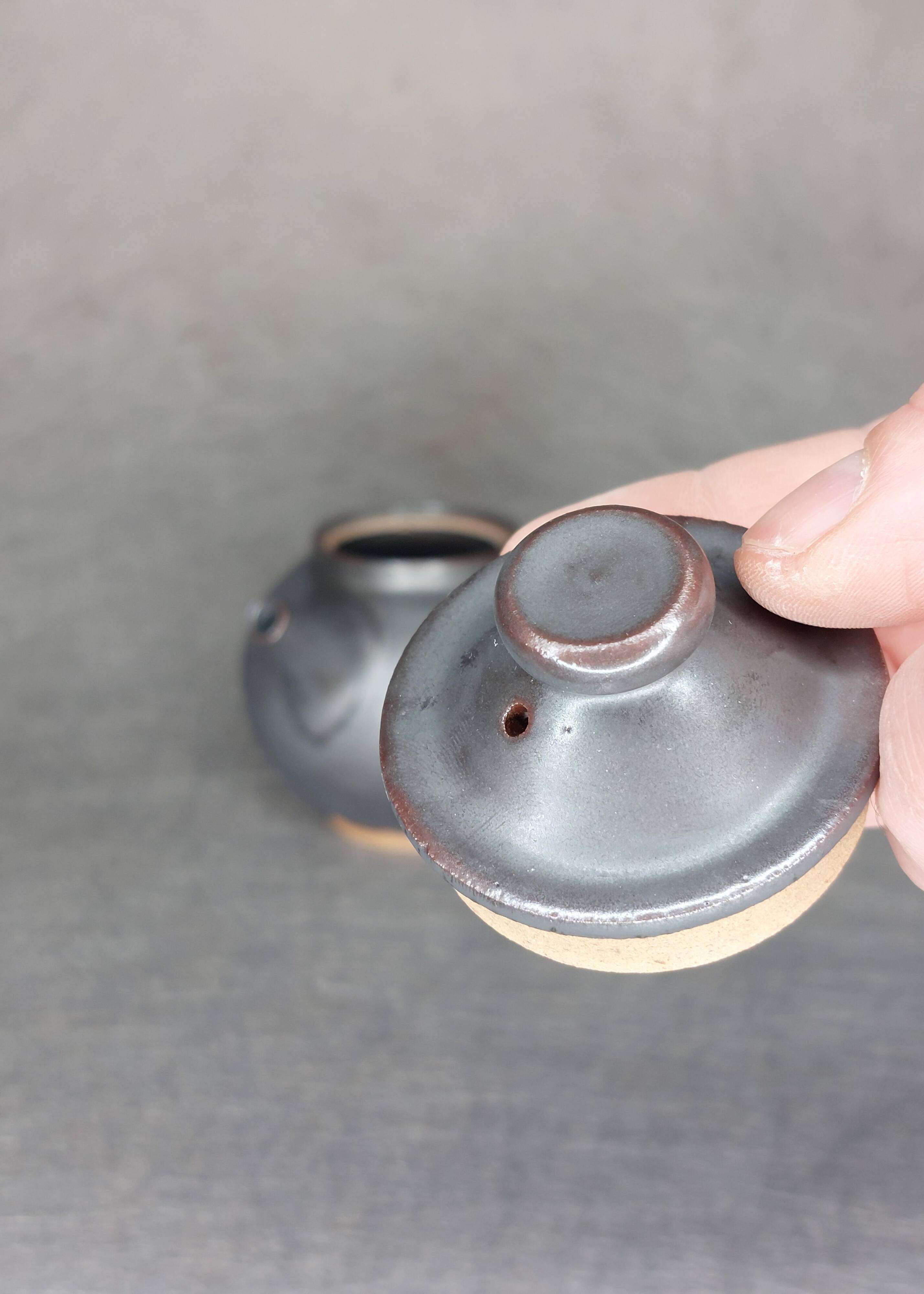 Kyusu peach skin teapot