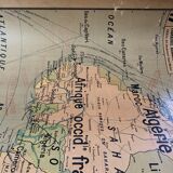Old map Political Africa - n°17 and 17 bis by Vidal Lablache