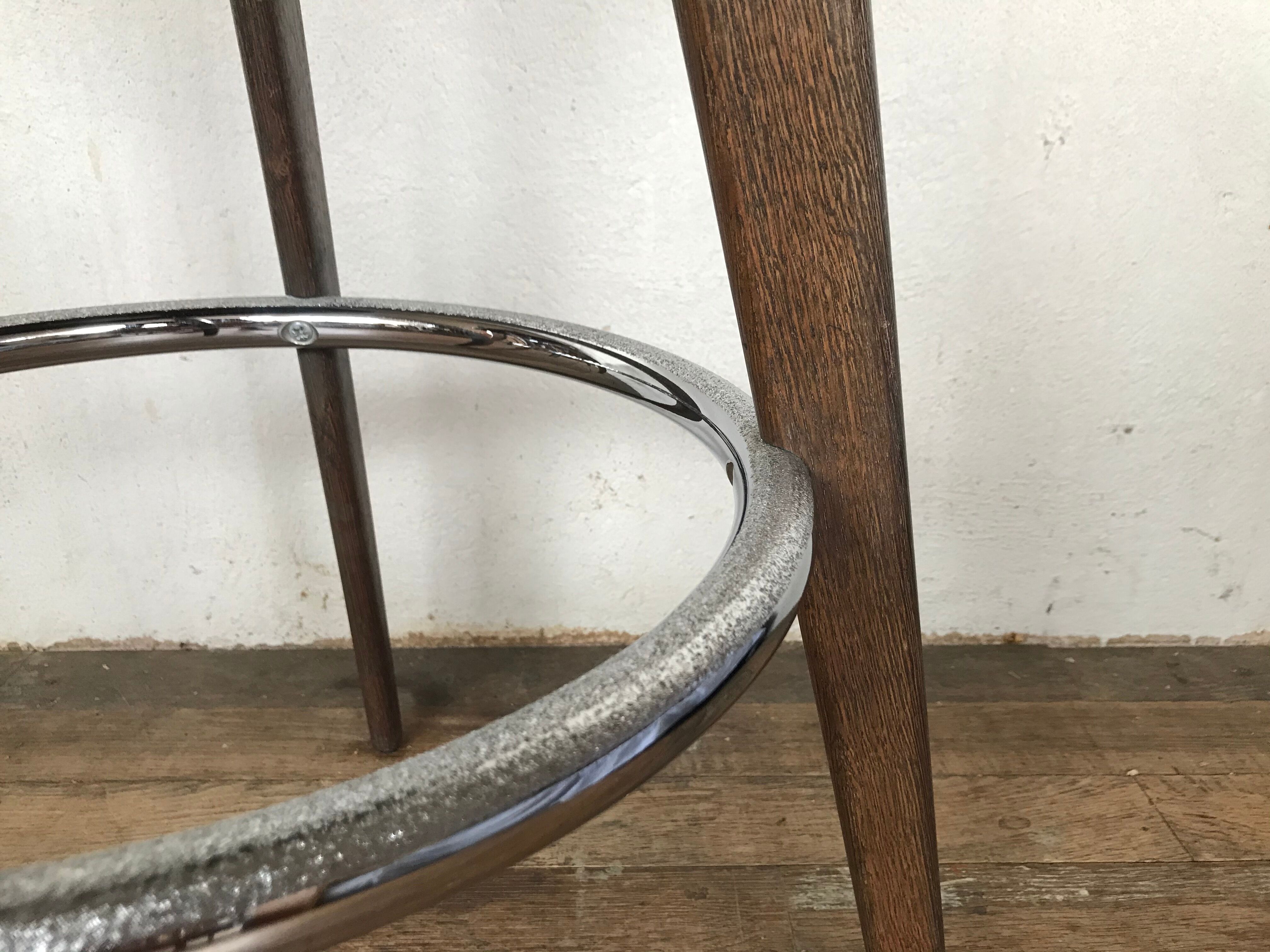 3 stools of bar design Jean Prouvé edition Vitra 2002