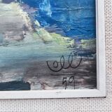 Peinture à l'huile d'Albert Coll
