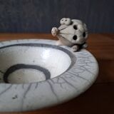 Vide poche en céramique raku